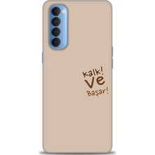 Rulet Oppo Reno 4 Pro Kılıf Hd Baskılı Kılıf + Seramik Tam Kaplayan Ekran Koruyucu 168
