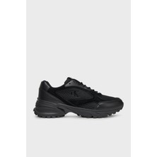 Calvin Klein Logolu Süet Detaylı Sneaker Ayakkabı YM0YM013790GJ Erkek Ayakkabı YM0YM01379 0gj