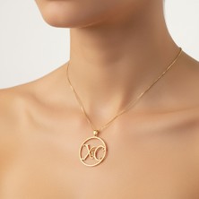 TabiTela 8 ayar altın kolye ucu C&X GM10824 0.5 gr