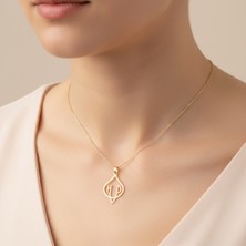 TabiTela 8 ayar altın kolye ucu D&H GM10900 1 gr