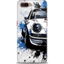 Oppo RX17 Neo Kılıf Hd Baskılı Kılıf + Seramik Tam Kaplayan Ekran Koruyucu 487