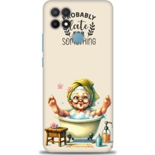 Rulet Oppo A15S Kılıf Hd Baskılı Kılıf + Seramik Tam Kaplayan Ekran Koruyucu 47