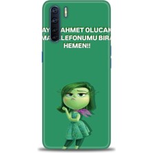 Rulet Oppo A91 Kılıf Hd Baskılı Kılıf + Seramik Tam Kaplayan Ekran Koruyucu 154