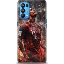 Rulet Oppo Reno 5 Pro Kılıf Hd Baskılı Kılıf + Seramik Tam Kaplayan Ekran Koruyucu 8