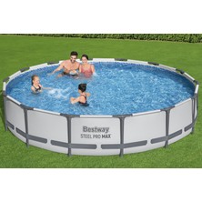 Bestway 56595 Steel Pro Max™ Prefabrik Yer Üstü Havuz Seti 4,27 M x 84 cm