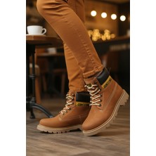 Conteyner Tarçın Nubuk Soğuğa Dirençli Kaymaz Unisex Bot 922 G
