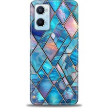 Rulet Oppo A96 4g Kılıf Hd Baskılı Kılıf + Seramik Tam Kaplayan Ekran Koruyucu 338