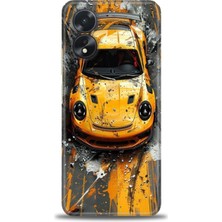 Oppo A38 Kılıf Hd Baskılı Kılıf + Seramik Tam Kaplayan Ekran Koruyucu 104