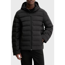 Calvin Klein Kapitoneli Regular Fit Kapüşonlu Şişme Mont LV04LD521GUB1 Erkek Mont LV04LD521G Ub1