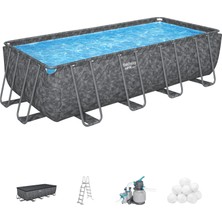 Bestway® Apx 365™ 561KA Dikdörtgen Prefabrik Havuz Seti 5,49 M x 2,74 M x 1,32 M