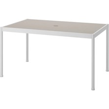 IKEA Segerön Yemek Masası Beyaz Bej 91 x 147 cm
