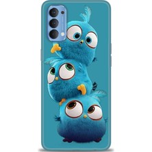 Rulet Oppo Reno 4 Kılıf Hd Baskılı Kılıf + Seramik Tam Kaplayan Ekran Koruyucu 365