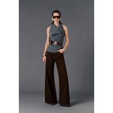 Vatkalı V1991 Loose wide leg jean