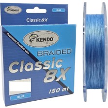 Kendo Classic 8x 150MT Örgü Ip Misina Blue