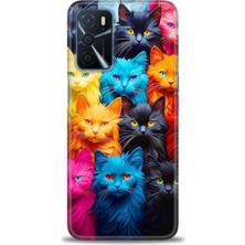 Rulet Oppo A16 Kılıf Hd Baskılı Kılıf + Seramik Tam Kaplayan Ekran Koruyucu 70