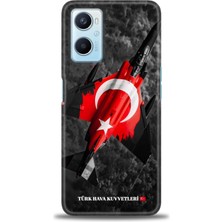 Oppo A96 4g Kılıf Hd Baskılı Kılıf + Seramik Tam Kaplayan Ekran Koruyucu 37