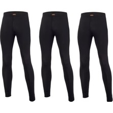 İki Yıldız Erkek Loklu Termal Tayt 3'lü Paket 11220