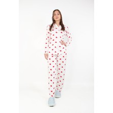 Mckanzie 3301-3053 Milan Soft Gömlek Yaka Uzun Kol Uzun Alt Pijama Takımı