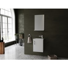 Wons Small 42 Beyaz Banyo Dolabı