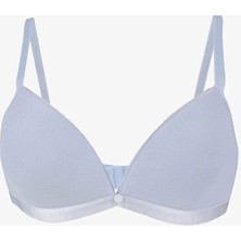 Kadın Fitilli Düğme Detaylı Sütyen