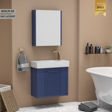 Wons Berlin 60 cm Lacivert Banyo Dolabı