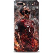 Rulet Oppo A5S Kılıf Hd Baskılı Kılıf + Seramik Tam Kaplayan Ekran Koruyucu 8