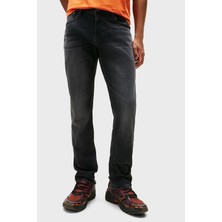 Tommy Jeans Pamuklu Slim Fit Normal Bel Daralan Paça Jeans Erkek Kot Pantolon DM0DM22455 1bz