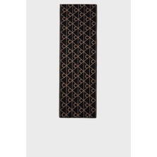 Calvin Klein Logolu Yün ve Kaşmir Karışımlı Atkı LV04D8059GUB1 Erkek Atkı LV04D8059G Ub1