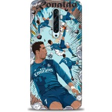 Rulet Oppo Reno 2z Kılıf Hd Baskılı Kılıf + Seramik Tam Kaplayan Ekran Koruyucu 1