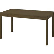 IKEA Tonstad Çalışma Masası Kahverengi Meşe Kaplama 140 x 75 cm