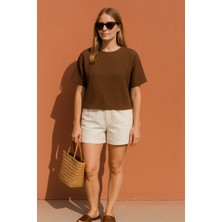 Enhitbaby Udenya Çift Katlı Müslin T-Shirt