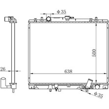 Oris BMI081026 Motor Radyatoru MR258668 MR258669 MR571147