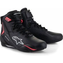 Alpinestars Faster-4 Ds Korumalı Motosiklet Botu Siyah  Gri  Kırmızı