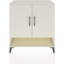 Dienni Hyperion Şifonyer 4 Raflı 2 Kapaklı 88X44X96 Aytaşı-Aytaşı