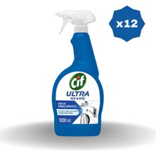 Cif Sprey Ultra Hız Banyo 1000 ml - (12 Adet)