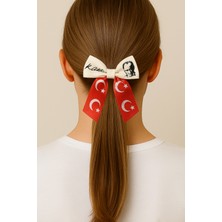 Aurrari Klipsli Atatürk ve Türk Bayrağı Tokası 29 Ekim 23 Nisan 19 Mayıs