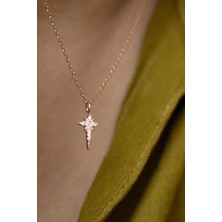 By Barun Yıldız Kolye Gümüş Kutup Yıldızı 925 Ayar Gümüş