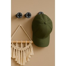 Pamuk's Design Dekoratif Vida Askı Modern Genç Odası Antre Giriş Pratik Ev Gereçleri 10 x 8 cm