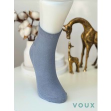 Voux Bambu Dikişsiz Çok Renkli Erkek Yarım Konç Çorap 12 'li