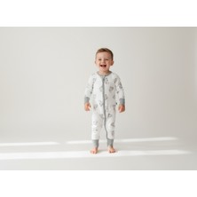 KidZee Kıdzee Koala Zee-Suit 1.0 Tog Uyku Tuulumu (01-03 Yaş) - Beyaz-Gri