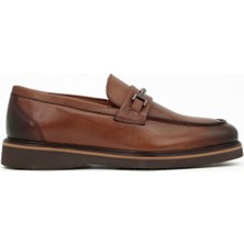 Hakiki Deri Loafer Erkek Ayakkabı  Eva Taban - Tuna E3899