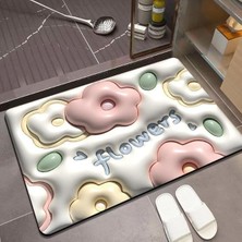 Poebgo Family's Ultra Emici 3D Banyo Paspası