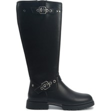 Nine West Postern 5pr Siyah Kadın Çizme