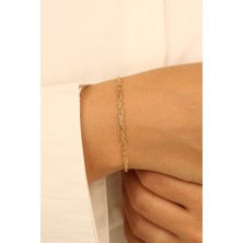 ÇGK KUYUMCULUK Zincir  Altın Bileklik CGKBLK0357