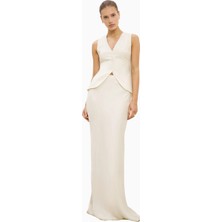 Because Of Alice Cupro Bias Cut Maxi Uzun Kadın Etek