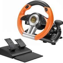 CoverZone Direksiyon Seti 180° Dönüş Açılı Çift Motor Titreşimli Pedal ve Vitesli Oyun Direksiyonu – Pc, Ps3, Ps4, Xbox One, Xbox Series X/s, Nintendo Switch Uyumlu Pxn V3 Pro