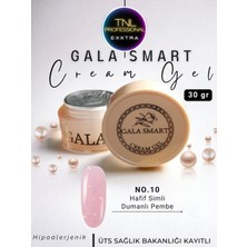 Gala Smart Cream Krem Jel No: 10 Yoğun Kıvam 30 G Tırnak Tamir Jeli Protez Jel Tırnak