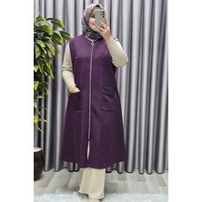 Elmas Tesettür Kadın Tesettür Giyim Büyük Beden Ottoman Yelek