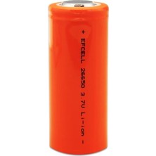 Efcell 3.7 Volt 4500 Mah Icr 26650 Şarj Edilebilir Pil
