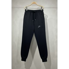 Zubi Baby & Kids Wear Fermuarlı Cepli Siyah Çocuk Eşofman Altı